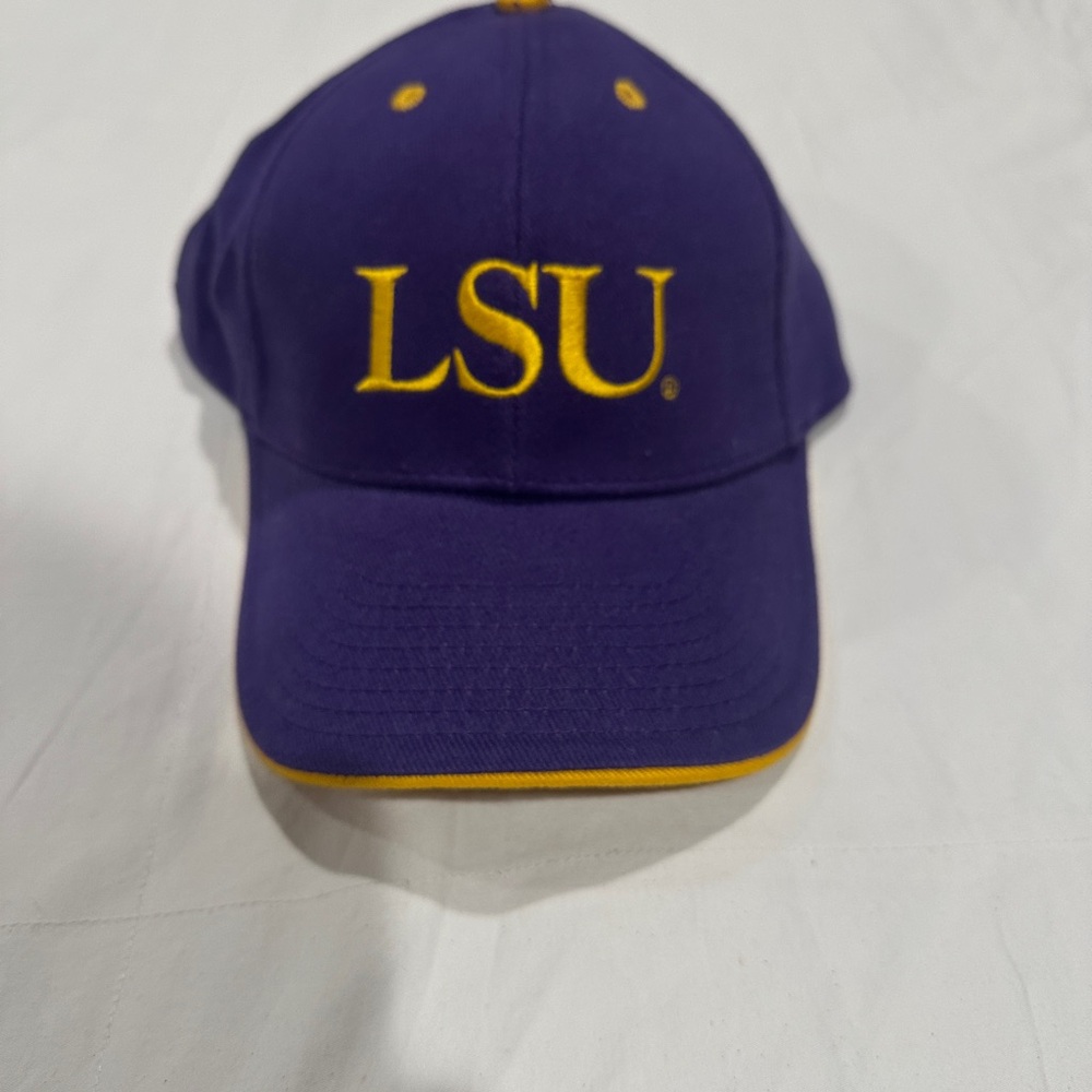 Purple LSU Baseball Cap